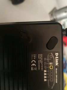 Router Dlink Black Colour In Working Condition