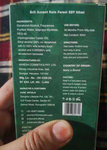 Brit Accent Rainforest 50ml EDT