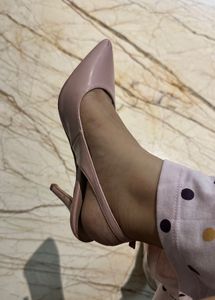 Pink Pointed Heels