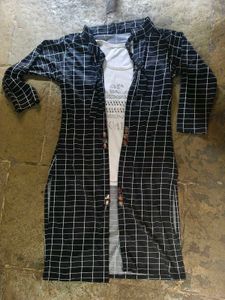Chic Plaid Shrug &amp; Top Set