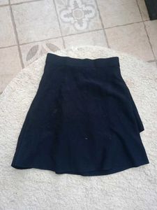 Navy Blue Skirt