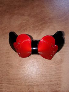 Red &amp; Black Hair Clip