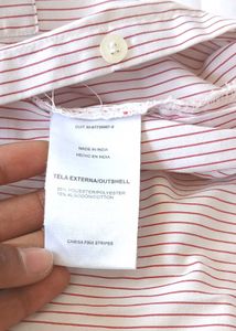 Striped Heart Print Shirt 🌈
