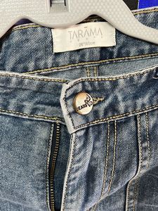 Wide Leg Denim Jeans
