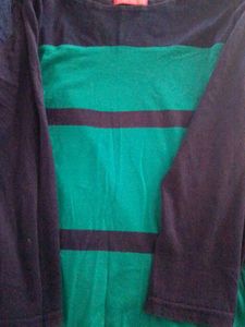 Striped Long Sleeve Top