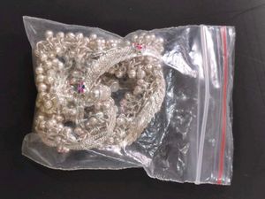 Silver Anklets with Bells