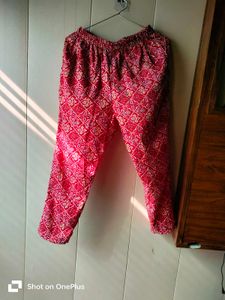 Red Patterned Set