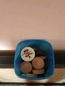 Vintage Used Carrom Board Game