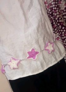 Crochet Star Belt