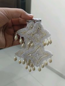 Statement Pearl Beaded Earrings