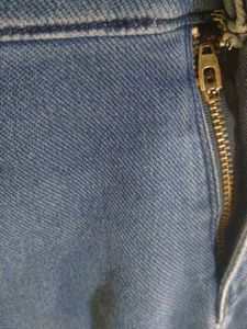 High Waisted Button-Up Denim Jeans