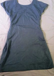 School Dress  Grey And Combo Set