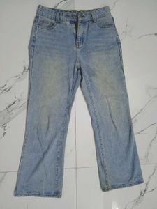 Light Wash Flare Jeans