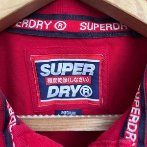 Superdry Red Polo Shirt