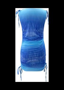 Tie-Dye Bodycon Mini Dress