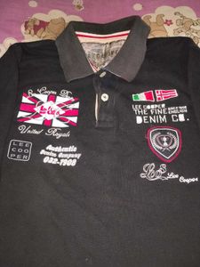 Lee Cooper Full Sleeves Polo T-shirt