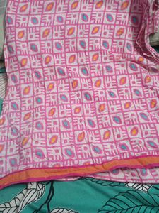 Printed Pink Kurta
