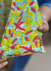 Pure Soft Cotton Floral Print Kurta N Pant