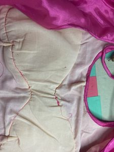 Pink Lehenga and Blouse