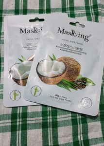 Mask King Facial Sheet Mask Coconut+Coffee