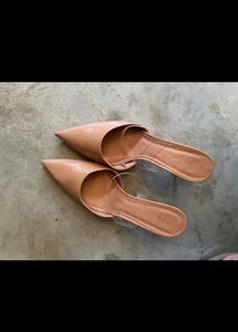 Zara nude heels