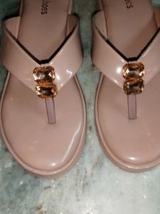 A Light Pink Coloured Sandal