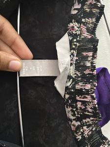 Floral Print Long Sleeve Dress