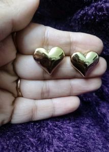 Cute Korean Heart Shape Earings