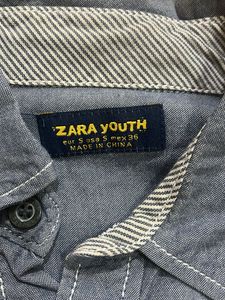 Men&#39;s Denim Button-Down Shirt