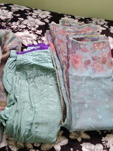 Floral Print Kurta Set