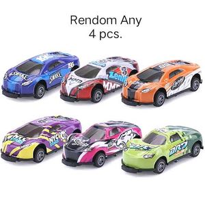 360° Jumping Metal Toy Car Set