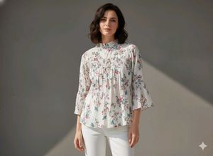 Floral Print Top