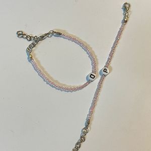 Beaded Initial Bracelet [Customisable]