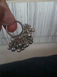 trending free size ghungroo ring