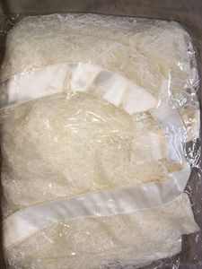 Off white long net shrug