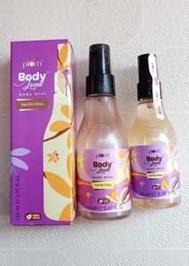 Plum Vanilla Vibes Body Mist 150/ 100 Ml