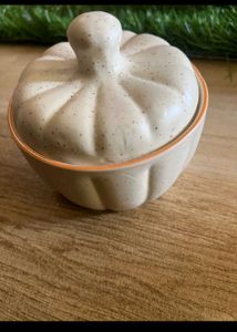 Speckled Ceramic Bowl with Lid