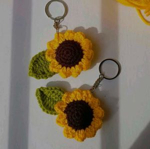 Crochet Sunflowers (10 Pc)