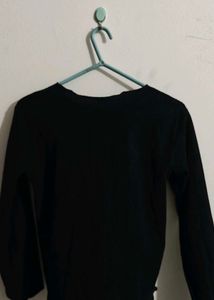 Black Long Sleeve Top