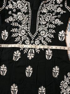 Chikankari Kurti And Palazzo