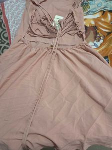 Peach Pretty Dress