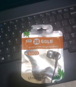 3 Gold Headphone