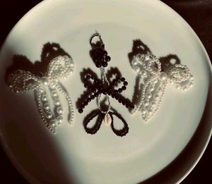 Beaded Bow Charm