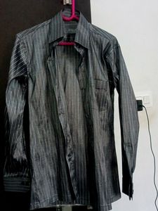 FORMAL SHIRT BLACK GREYISH