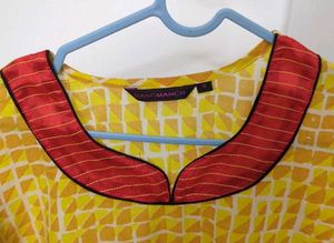 Rangmanch Yellow Kurti