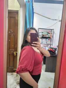 Sexy Maroon Crop Top