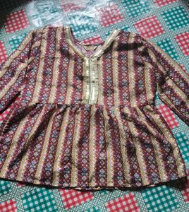 Printed Ethnic Top