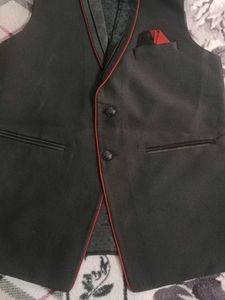 Stylish Black Waistcoat