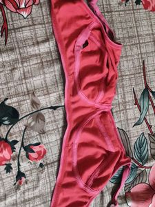 Pink Cotton Bra