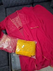 Elegant Pink Kurta Set